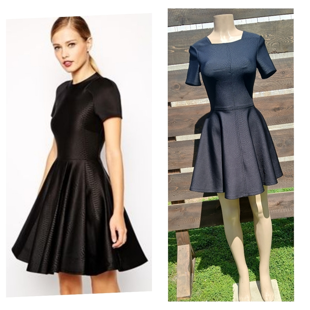 Ted Baker London Black Dress NWOT - Picture 2 of 11